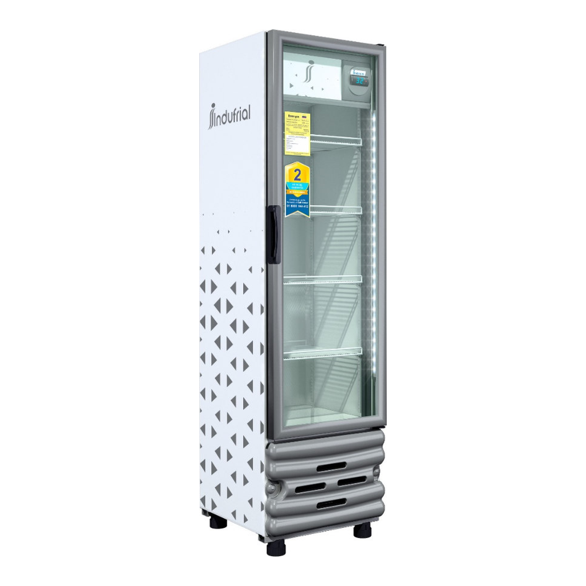 Refrigerador Vertical Indufrial FORTE V9-RHC 248 L