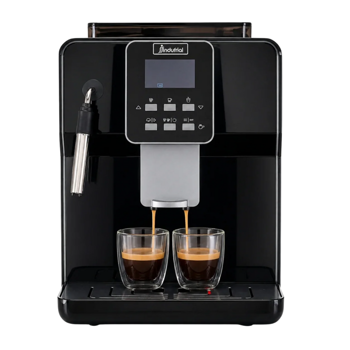 Cafetera Rooma con molino integrado