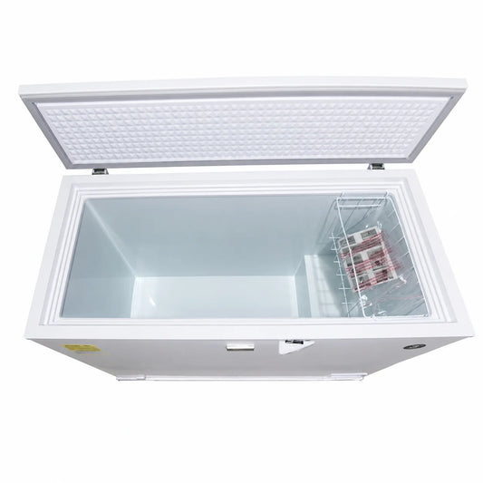Interior del Congelador Horizontal ICC-310 para almacenamiento frio comercial